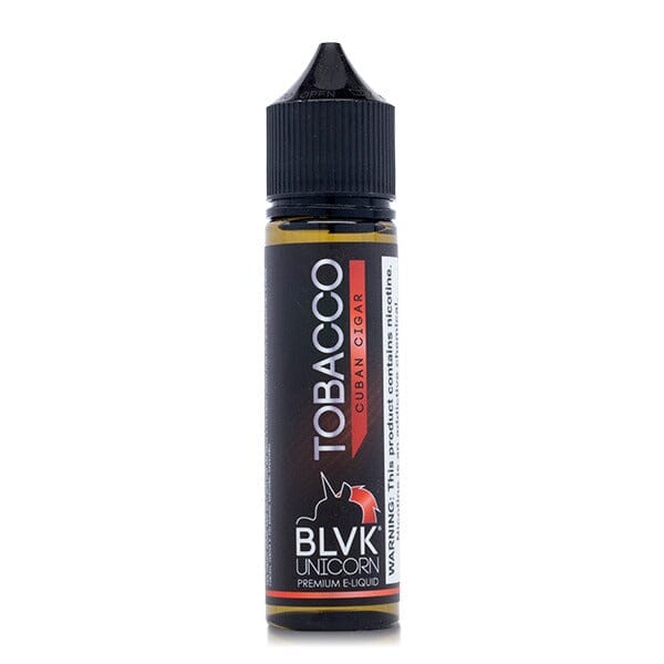 Cuban Tobacco (Cuban Cigar) by BLVK UNICORN BOLD E-Liquid 60ml - Black Coral